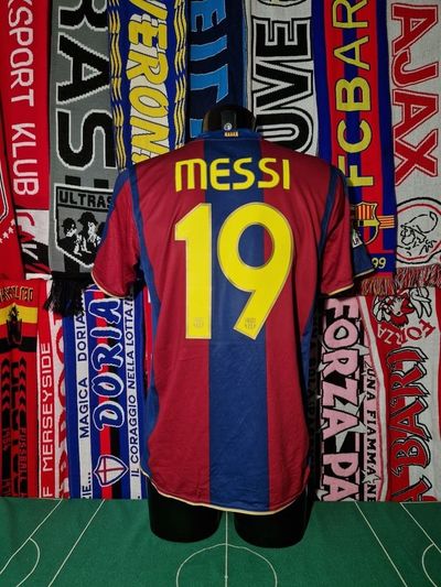 Barcellona Home 2007/08 Messi – Size M