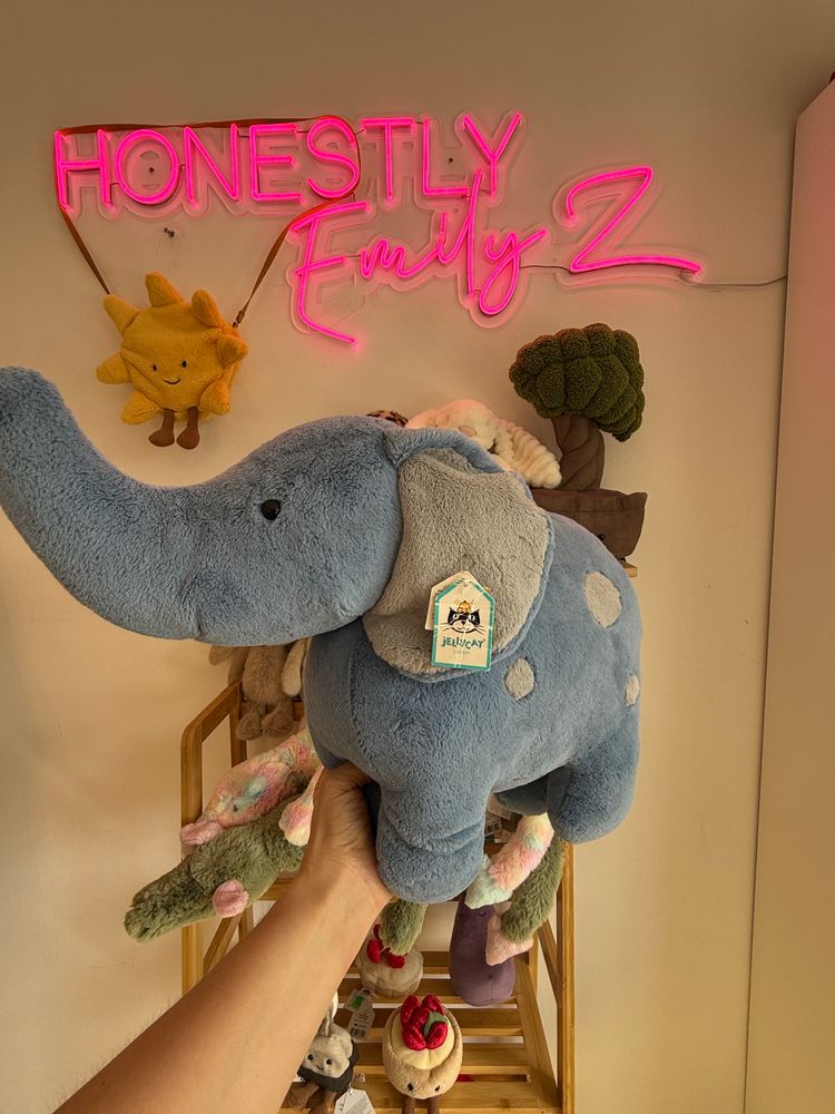 Jellycat Blue Elephant Plush Toy (£48)