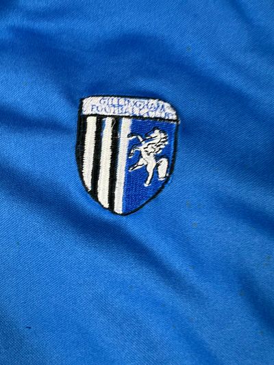 Gillingham 2006/2007 home football shirt- uhlsport- size large 4