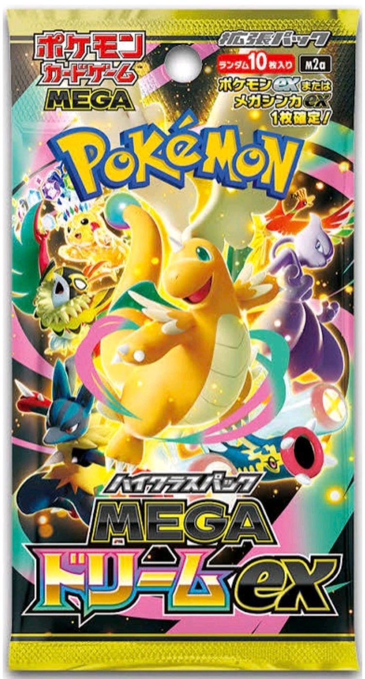 Pokémon Mega Dream Ex Trading Card Game Pack image 1