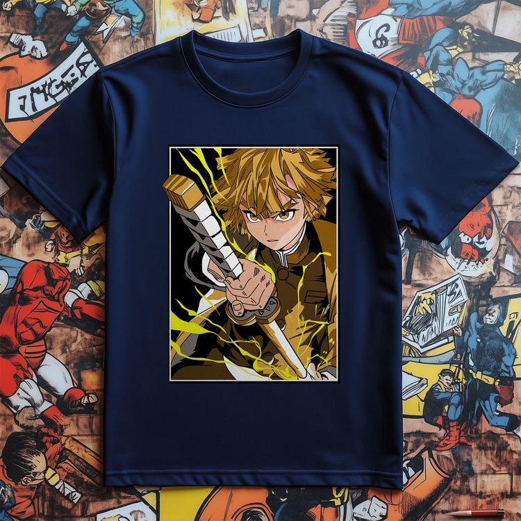 Zenitsu T-shirt Demon Slayer 5