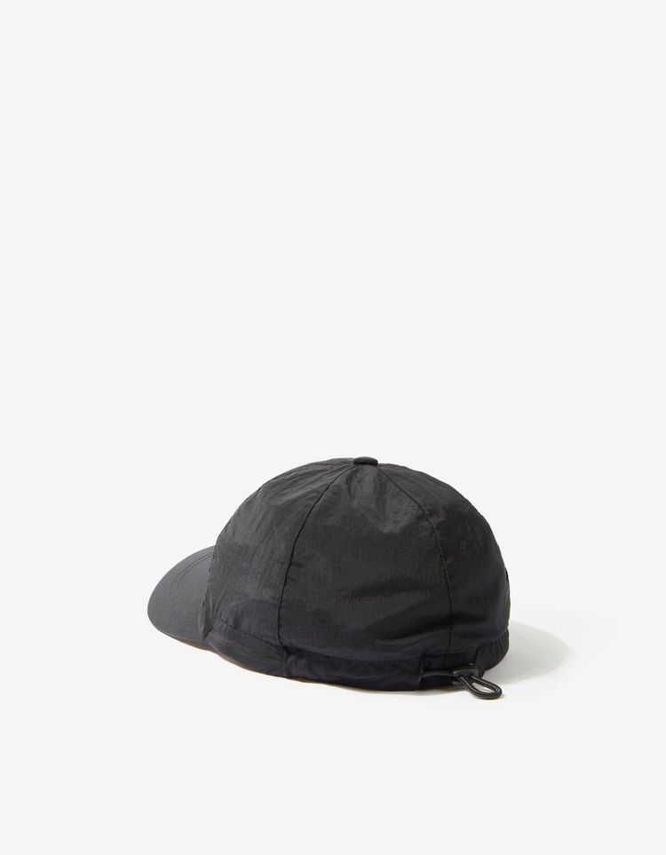Stone Island Black Nylon Metal Cap image 4