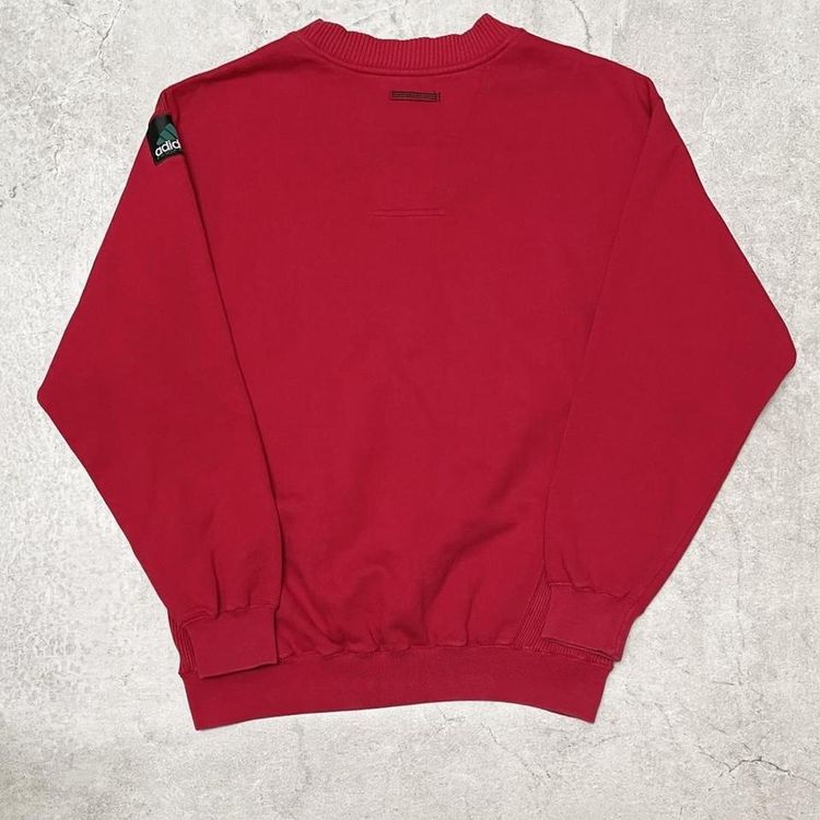 Vintage Adidas Equipment Red Embroidered Sweatshirt image 2