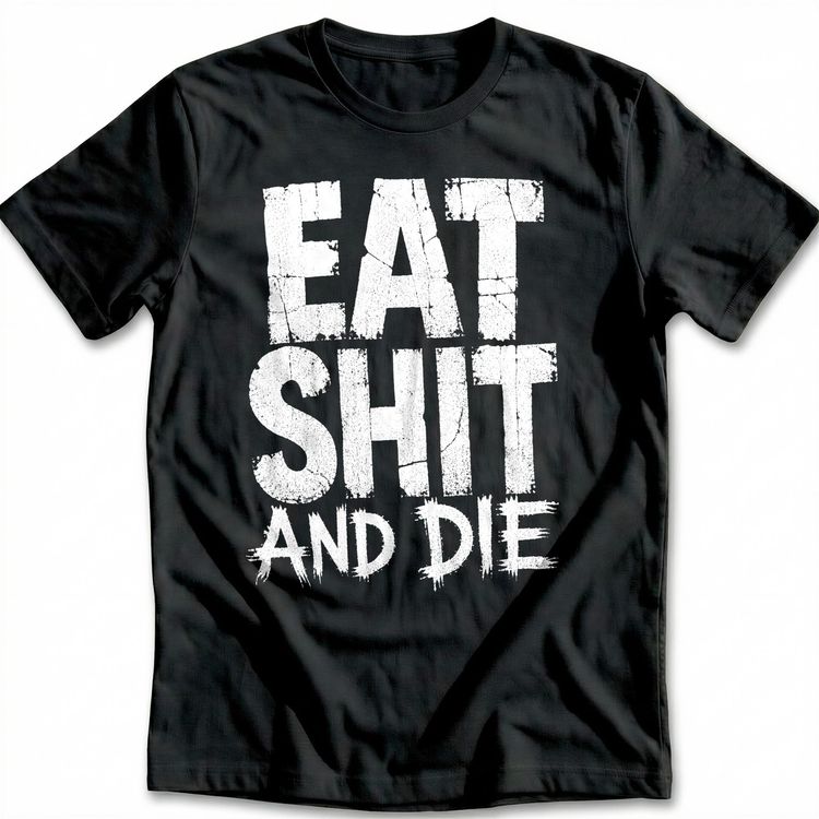 Eat Shit Grunge T-Shirt EU 2
