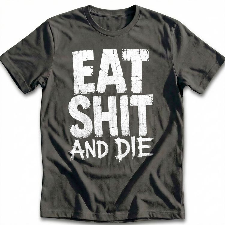 Eat Shit Grunge T-Shirt EU 5