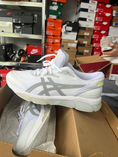 ASICS White Running Shoes