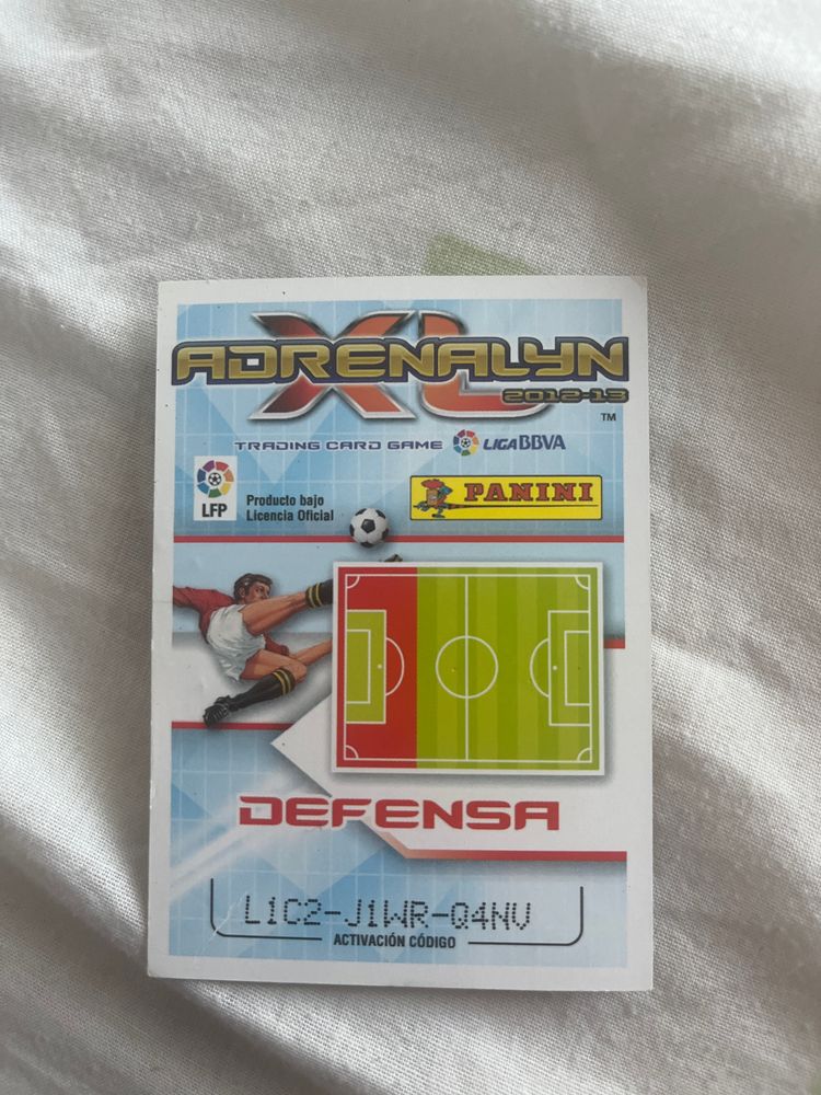 Barcelona Pique Soccer Trading Card 2