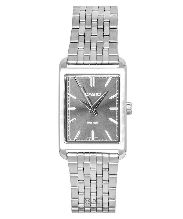 Casio Casio Analog Stainless Steel Grey Dial Quartz MTP-B215D-8AV Men's Watch product image