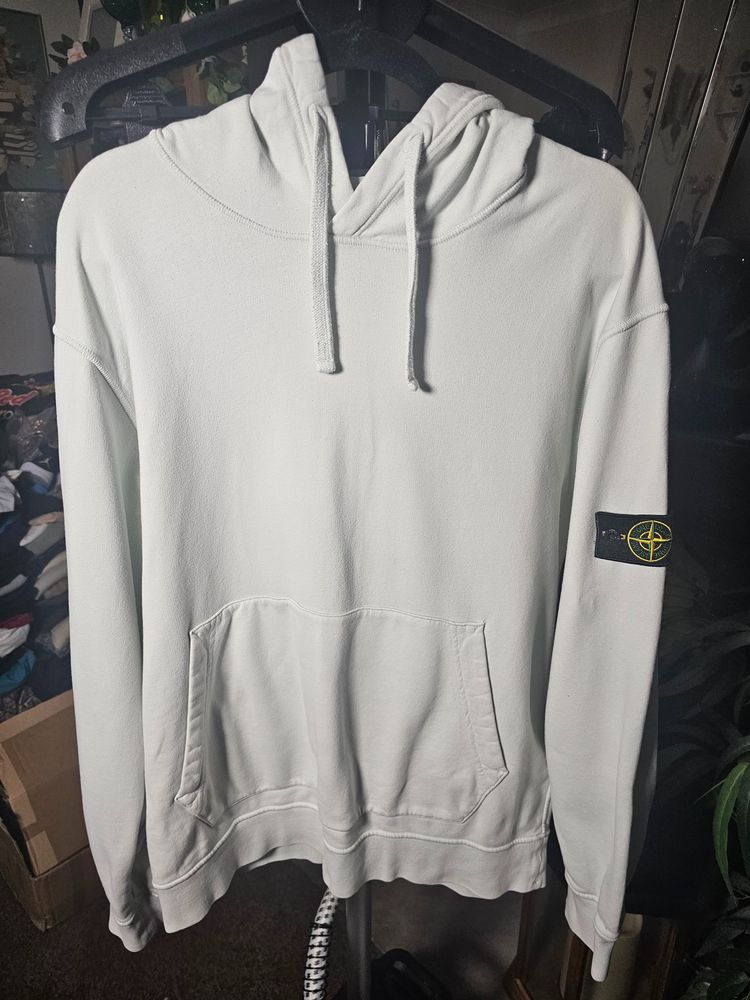 Stone Island Stone Island Logo Patch Drawstring Hoodie RRP £329