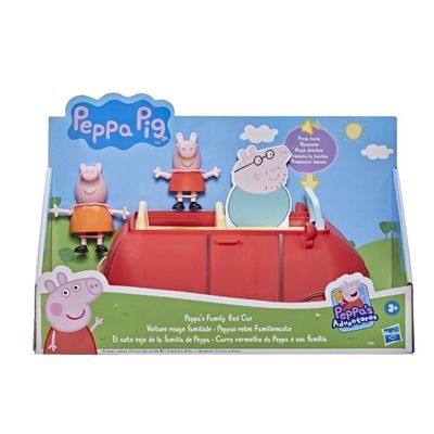 Peppa Pig Family Red Car Playset