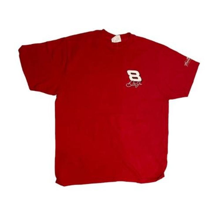 Chase Authentics Dale Jr Budweiser Nascar Red Graphic T-shirt XL product image