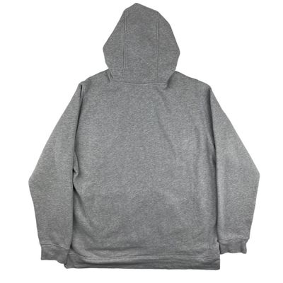 Y2K Vintage Reebok Embroidered Centre Logo Hoodie Grey XL 4