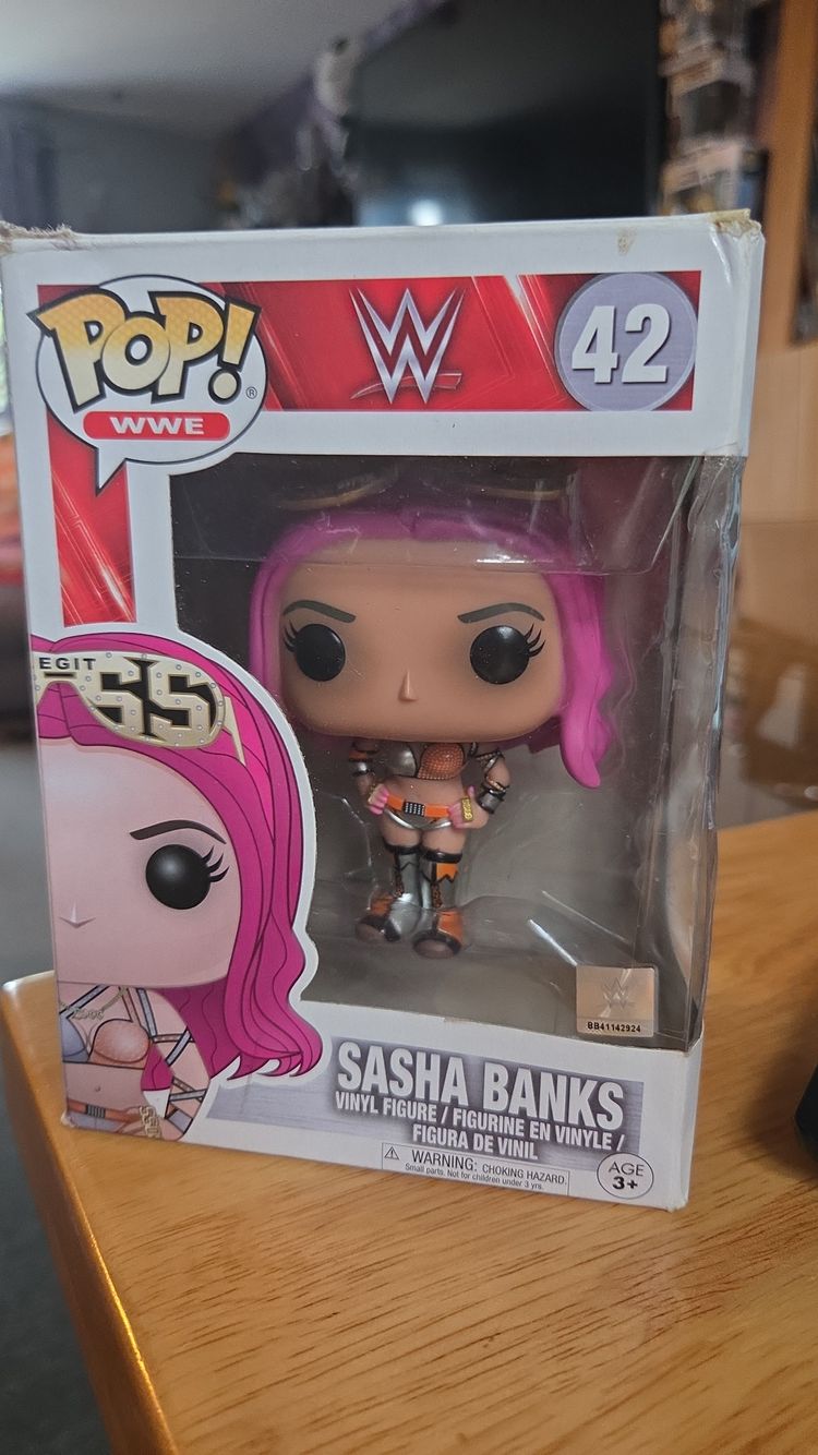 WWE Wwe Sasha Banks Pop! Vinyl Figure product image