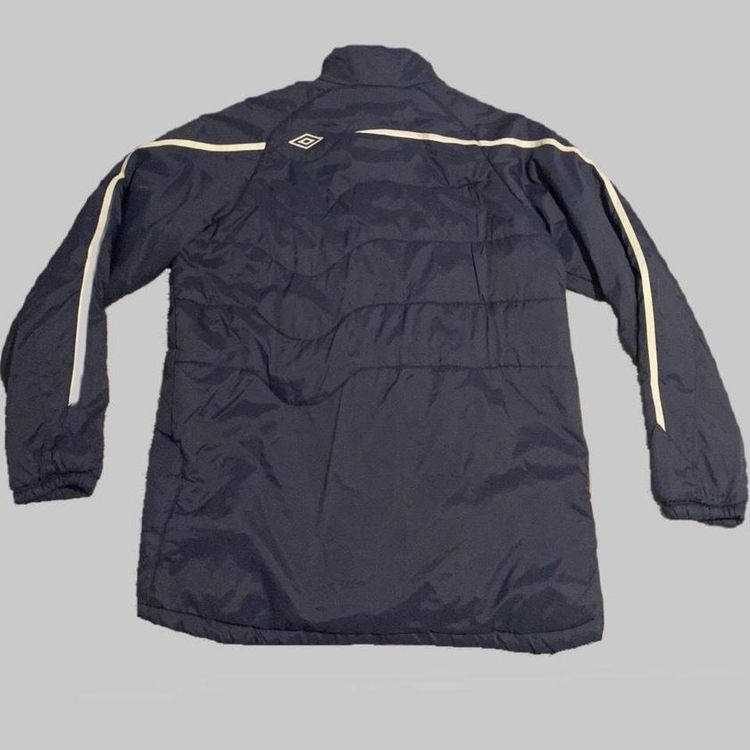 Vintage navy Umbro puffer parka jacket 2