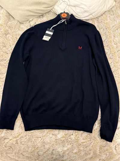 Crew clothing quarter zip