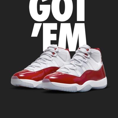 Jordan 11 cherry.