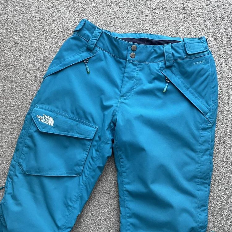 The North Face Womens North Face Ski Trousers Salopettes in Blue product image