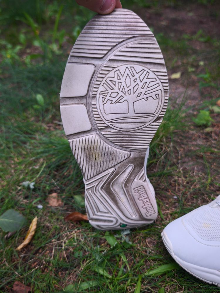 Timberland White Sneakers image 5