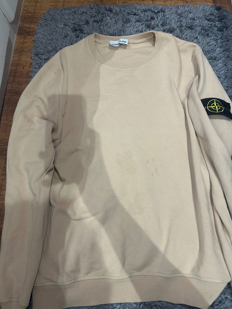 Stone Island Beige Sweatshirt image 5