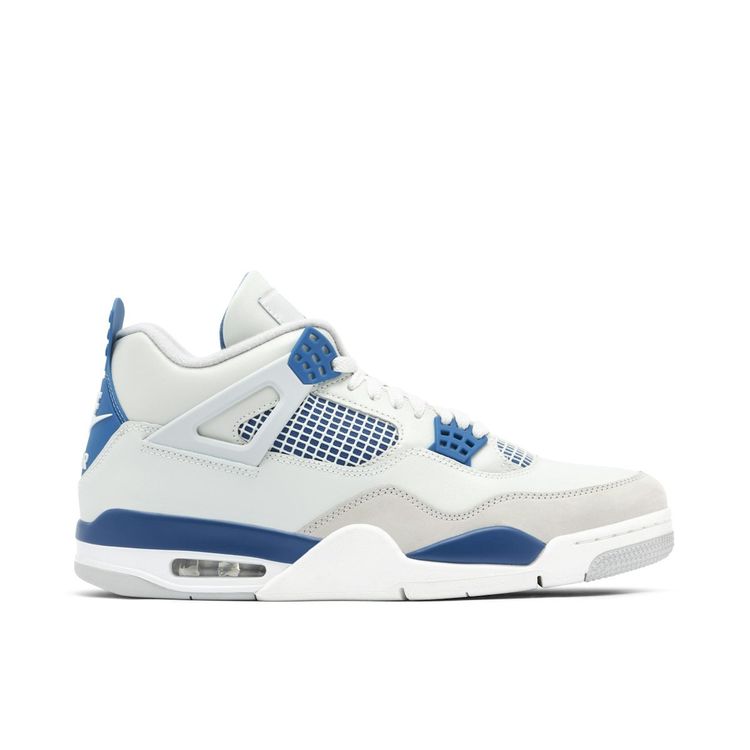 Nike AIR JORDAN 4 MILITARY BLUE product image