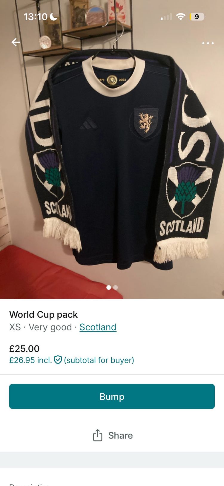 Other Scotland Long Sleeve Rugby Shirt product image
