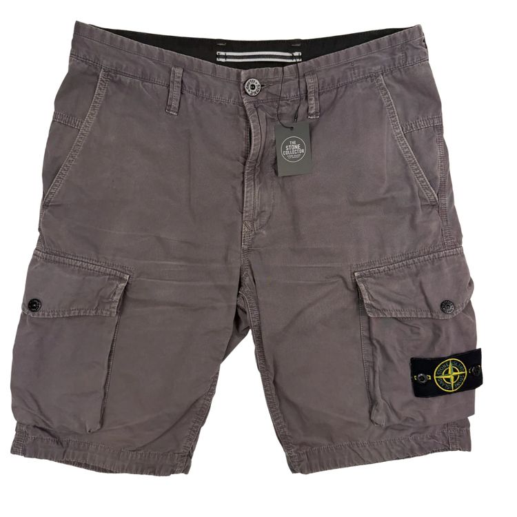 PANTALÓN CARGO CORTO STONE ISLAND - talla W/30