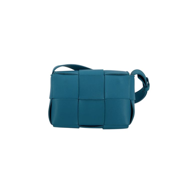 Immagine di Bottega Veneta Leather Crossbody Bag Cassette 9