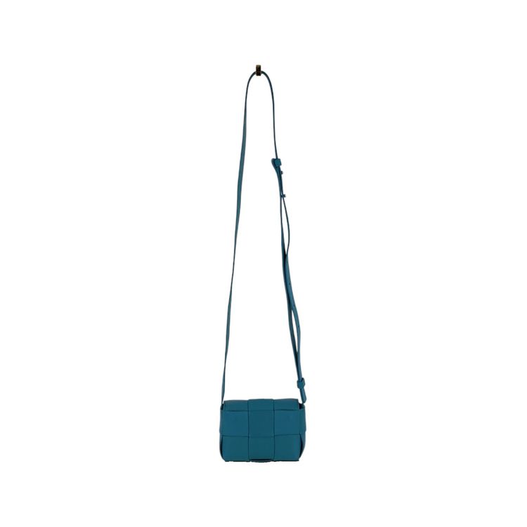 Immagine di Bottega Veneta Leather Crossbody Bag Cassette 4