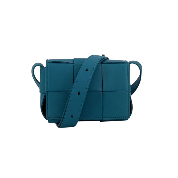 Immagine di Bottega Veneta Leather Crossbody Bag Cassette 1