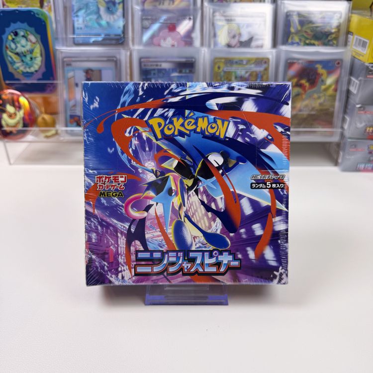 Pokémon TCG Japanese M4 Ninja Spinner Booster Box obraz 1