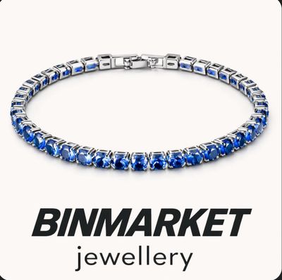 Tenis bracelet stał cyrkonia