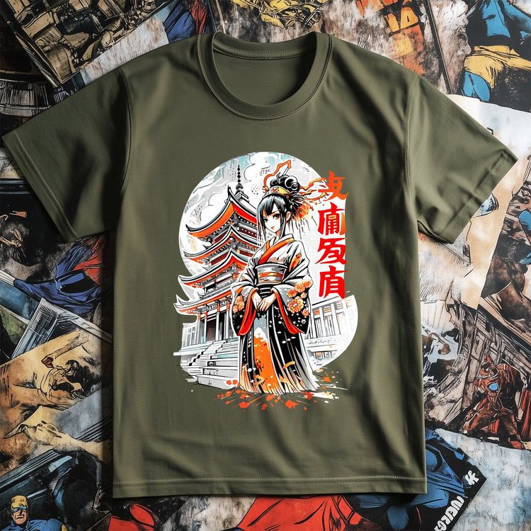 Geshir Anime Samurai T-shirt image 6