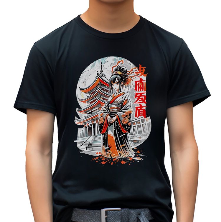 Geshir Anime Samurai T-shirt image 4