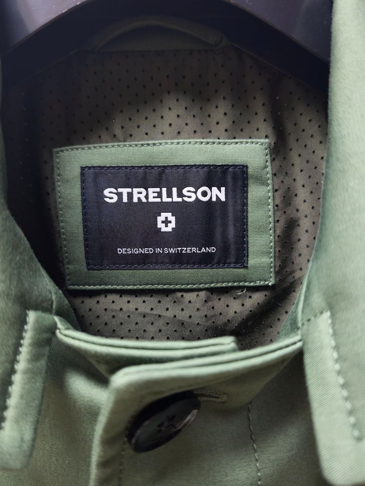 Strellson Men'S Green Coat 48/M image 3