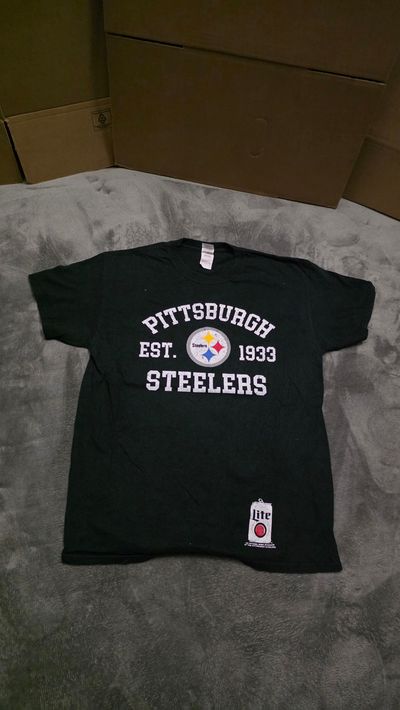 Black Pittsburgh Steelers T-Shirt