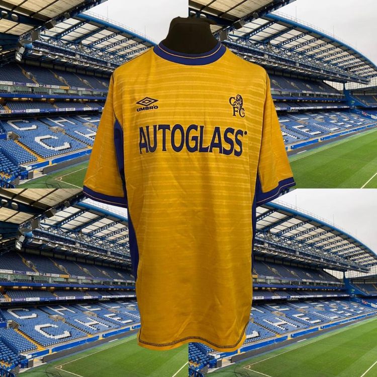 Adidas CHELSEA 2000-01 AWAY FOOTBALL SHIRT product image