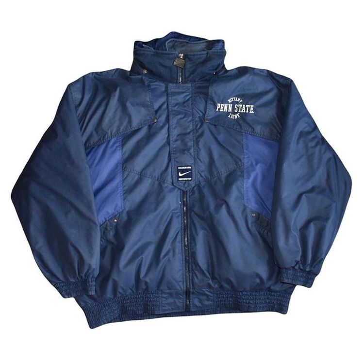 Vintage Nike Penn State Embroidered Puffer Jacket