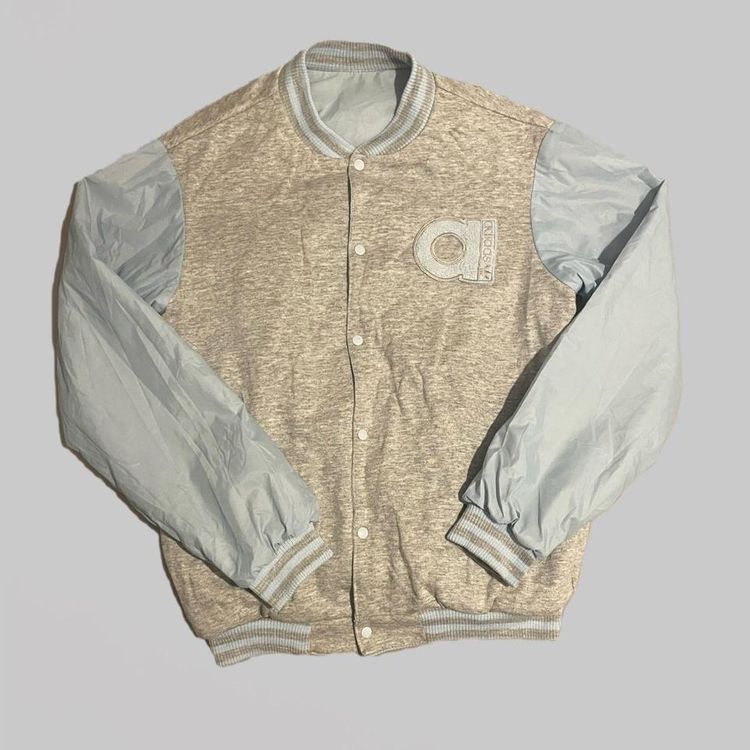 Adidas Vintage adidas reversible grey and blue Varsity jacket product image