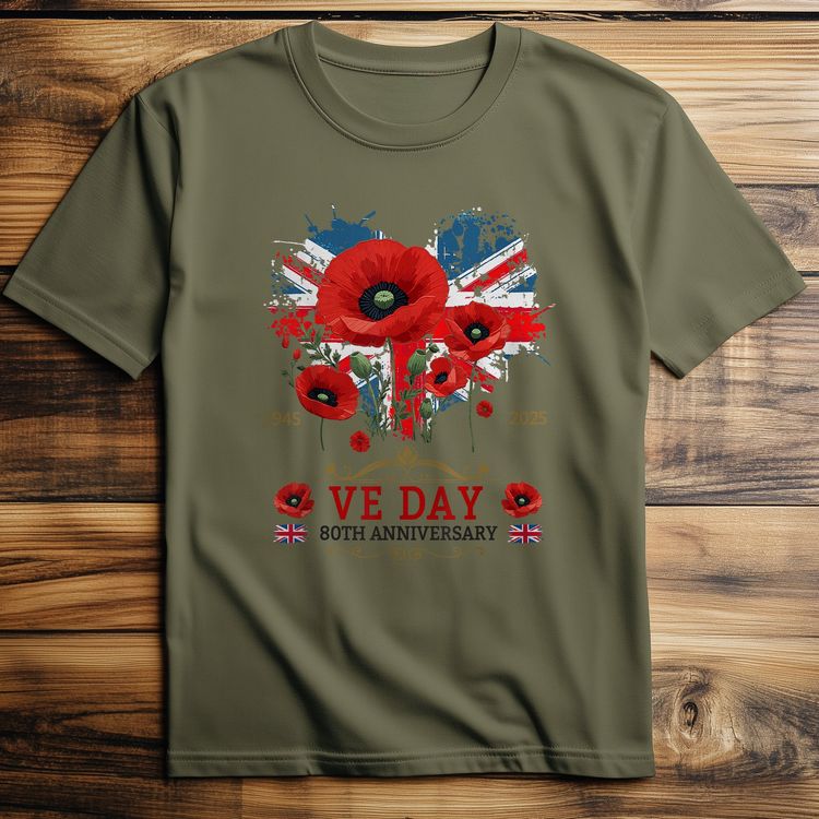 Ve Day 80Th T-Shirt image 4