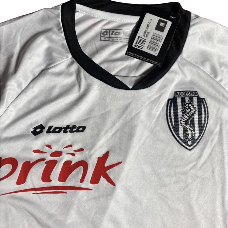 A.C Cesena 2014/2015 Home Football Shirt image 3