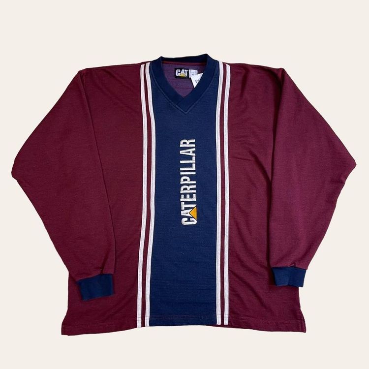 Caterpillar Vintage caterpillar embroidered sweatshirt. product image