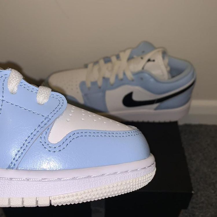 Jordan 1 low ice blue imagen 2