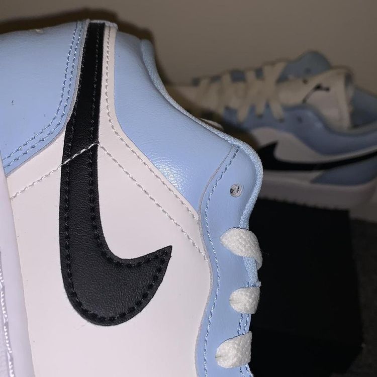 Jordan 1 low ice blue imagen 3
