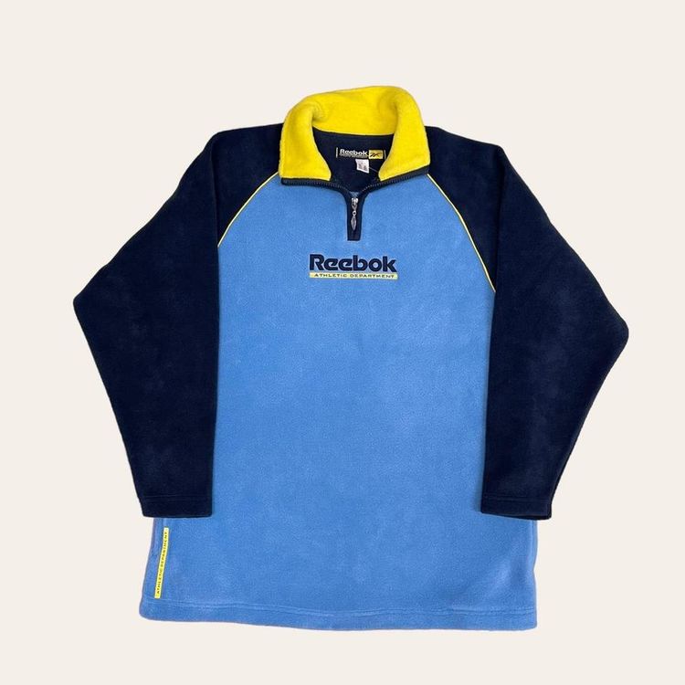 Reebok Reebok Retro Colour-Block fleece. Blue and yellow colour way. product image