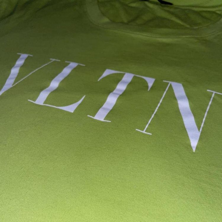 Valentino Lime Green Tshirt image 3