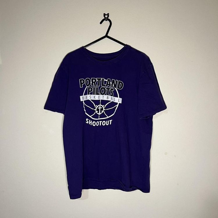 Nike Portland Pilots Basketball Nike Graphic Purple T-Shirt product image