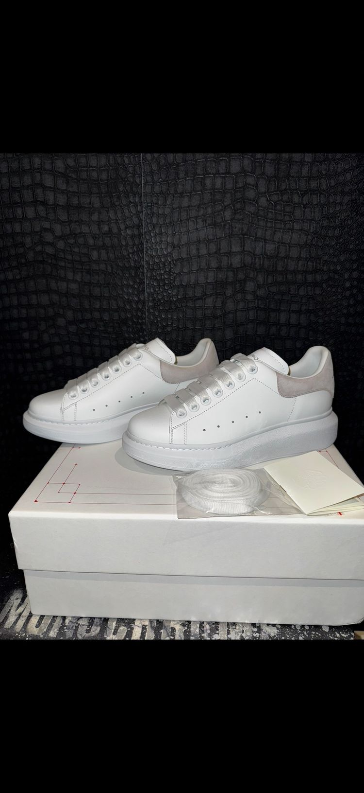 Alexander Mcqueen White Platform Sneakers