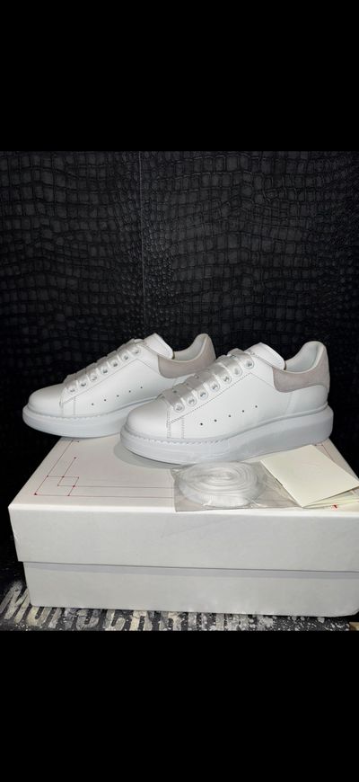 Alexander Mcqueen White Platform Sneakers