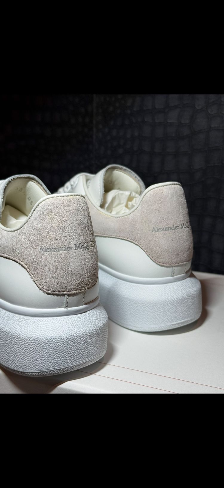 Alexander Mcqueen White Platform Sneakers image 4