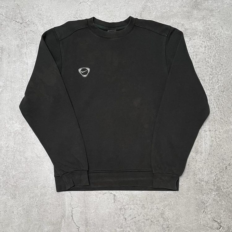 Black Nike Embroidered Tie Dye Sweatshirt image 1